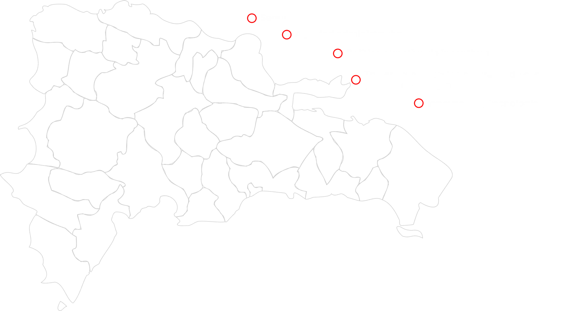 Mapa Rep. Dom